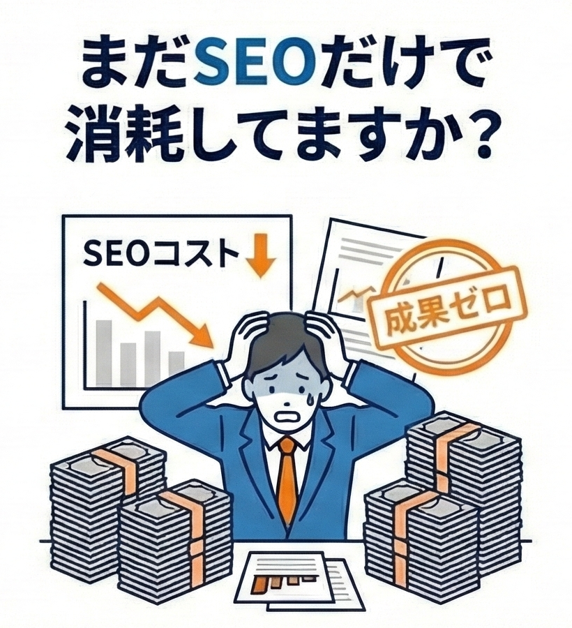 SEOだけで消耗してませんか